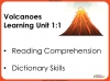 Volcanoes - Non-Fiction Unit Teaching Resources (slide 3/56)